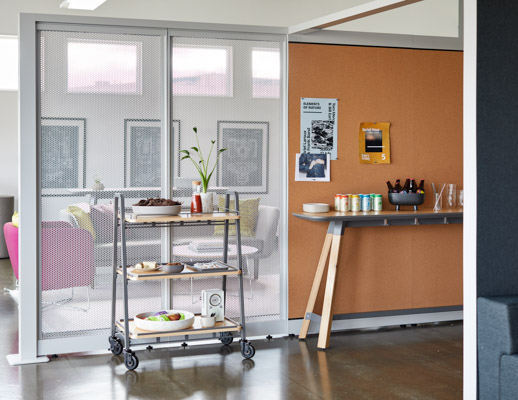 Rockwell Unscripted Hospitality Cart Tall Table