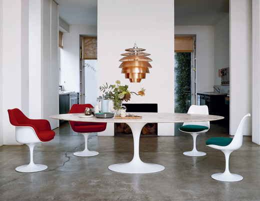 dining area classics knollstudio residential residence home