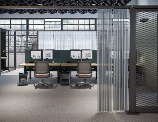 k. bench height-adjustable benching ollo light task with knit back mesh back quoin mobile cart muuto tip table lamp thriving workplace freezone build study neighborhood